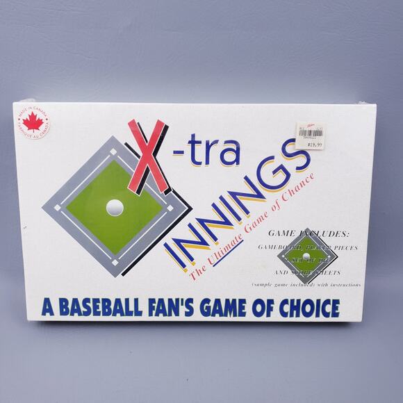X-TRA INNINGS The Ultimate Game of Chance Baseball Board Game - Sealed New - Picture 2 of 9